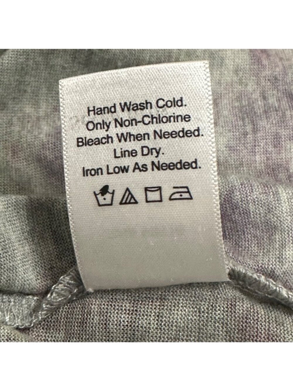 Coldwater Creek XL Sleeveless Dark Floral Lace Trim Top Boho Fairy Made In USA - Picture 6 of 8